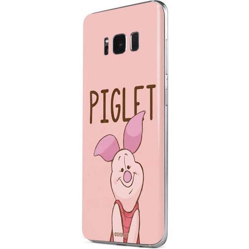 Disney Winnie the Pooh Piglet Portrait Galaxy S8 Plus Skin
